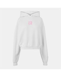 Palm Angels - Neon Cropped Pull Over Hoodie - Lyst