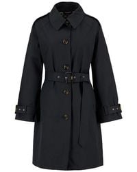 Barbour - Maia Showerproof Cotton Long Sleeve Trench Coat - Lyst