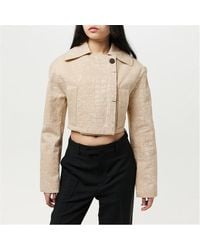 Jacquemus - Marino De Nimes Cotton Cropped Long Sleeve Jacket - Lyst