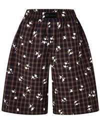 Ganni - Flower Tailored Shorts - Lyst