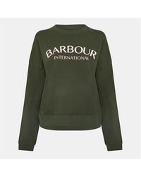 Barbour - B.Intense Cali Relaxed Fit Crew Sweatshirt - Lyst