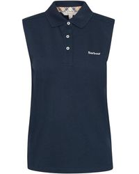 Barbour - Bowford Sleeveless Polo Shirt - Lyst