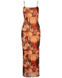HUGO - Ladies Nalinda Dress (Multicoloured) - Lyst