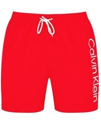 Calvin Klein - Large Logo Shorts - Lyst