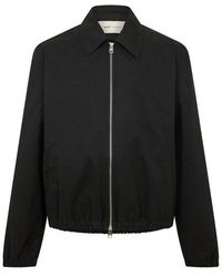 Ami Paris - Embossed Harrington Jacket - Lyst