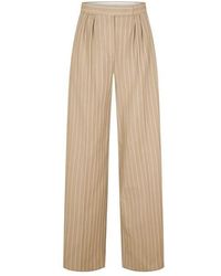 Max Mara - Jersey Wide Leg Trousers - Lyst