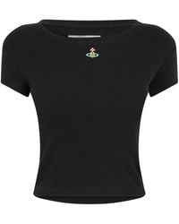Vivienne Westwood - Viv Mini Baby Tee - Lyst