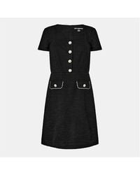 KARL LAGERFELD - Tweed Mini Dress - Lyst