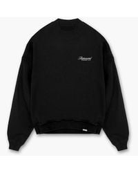 Represent - Oc Script Cotton Long Sleeve Crew Sweatshirt - Lyst