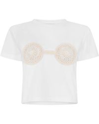 Magda Butrym - Knitted Crop Top - Lyst