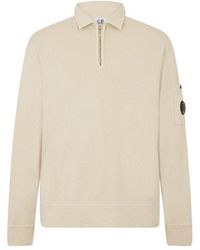 C.P. Company - Cp 1/4 Zip Fleece Sn62 - Lyst
