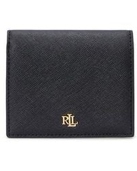 Ralph Lauren - Compact Trifold Leather Billfold Wallet - Lyst