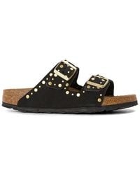 Birkenstock - Arizona Rivet Flat Sandals - Lyst