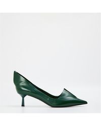 Prada - Pointed Toe Stiletto Court Shoes - Lyst
