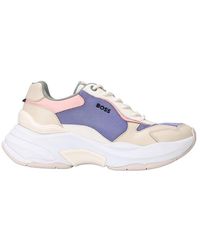 BOSS - Noa Chunky Runn Trainers - Lyst