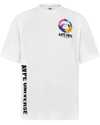 Aape - Universe Bones T-shirt - Lyst