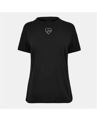 BOSS - Elogo Print T-Shirt, Crystal Print T-Shirt - Lyst
