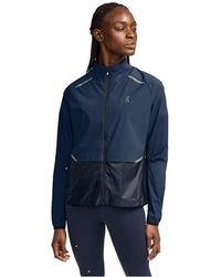 On Shoes - Weather Jacket Lightweight Japanese Fabric Hooded Reflective Performance Training Jacket - Lyst