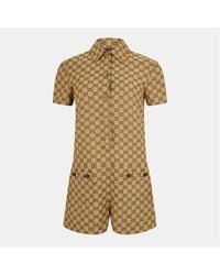 Gucci - Tailored Hardware Accent Jumpsuit - Lyst