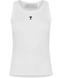 Ami Paris - De Caur Tank Vest - Lyst