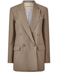 Valentino - Val Mohair Blazer Ld63 - Lyst