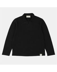 PREVU - Altius Long Sleeve Polo Shirt - Lyst