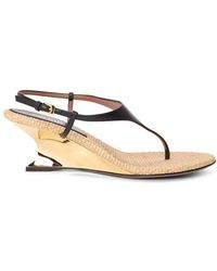 Paris Texas - Wedge Heeled Sandals - Lyst