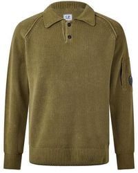 C.P. Company - Cp Chenille Polo Sn64 - Lyst