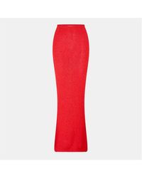Asta Resort - Carolina Floor-Skimming Maxi Skirt - Lyst