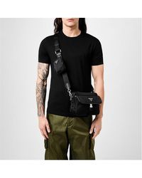 Prada - Re-nylon And Saffiano Leather Shoulder Bag - Lyst