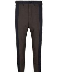 Vivienne Westwood Tonal Pattern Trousers - Blue