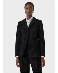 Emporio Armani - Structured Blazer - Lyst