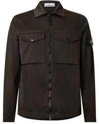 Stone Island - Stone Gd Overshirt Sn64 - Lyst