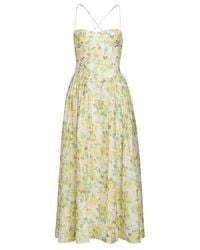 Bardot - Estie Printed Floral Cotton Evening Maxi Dress - Lyst