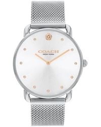 COACH - Ladies Elliot Mesh Watch - Lyst