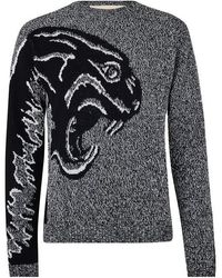 Valentino - Val Panther Knit Sn64 - Lyst