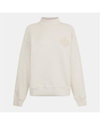 The Couture Club - Embroidered Knitted Crew Neck Jumper - Lyst