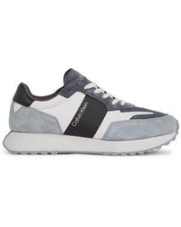 Calvin Klein - Suede Trainers - Lyst
