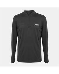 BOSS - 1/4 Zip Performance Tracksuit Top - Lyst