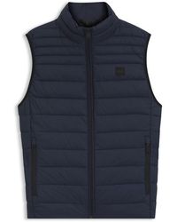 BOSS - Padded Lightweight Gilet - Lyst