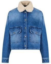Moncler - Denim Jkt Ld64 - Lyst