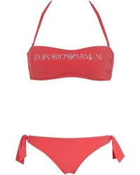 Emporio Armani - Ladies Knit Bikini - Lyst
