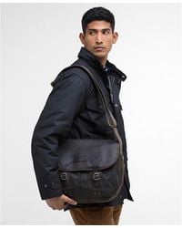 Barbour - Tarras Wax Crossbody Bag - Lyst