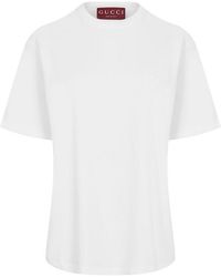 Gucci - Sml Logo Tee Ld62 - Lyst