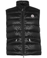 Moncler - Gui Down Water Resistant Goose Down Gilet - Lyst