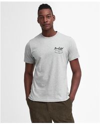 Barbour - Script Graphic T-shirt - Lyst