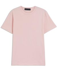 BOSS - Double Breasted Cotton Short Sleeve Crew Neck Jumper - Lyst