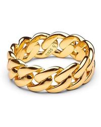Common Lines - Cuban Link Ring - Lyst