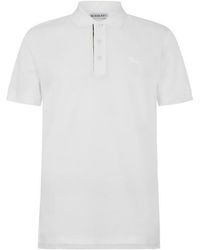 Burberry - Short Sleeve Polo Shirt - Lyst