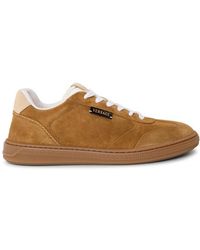 Versace - Suede Low-Top Trainers - Lyst